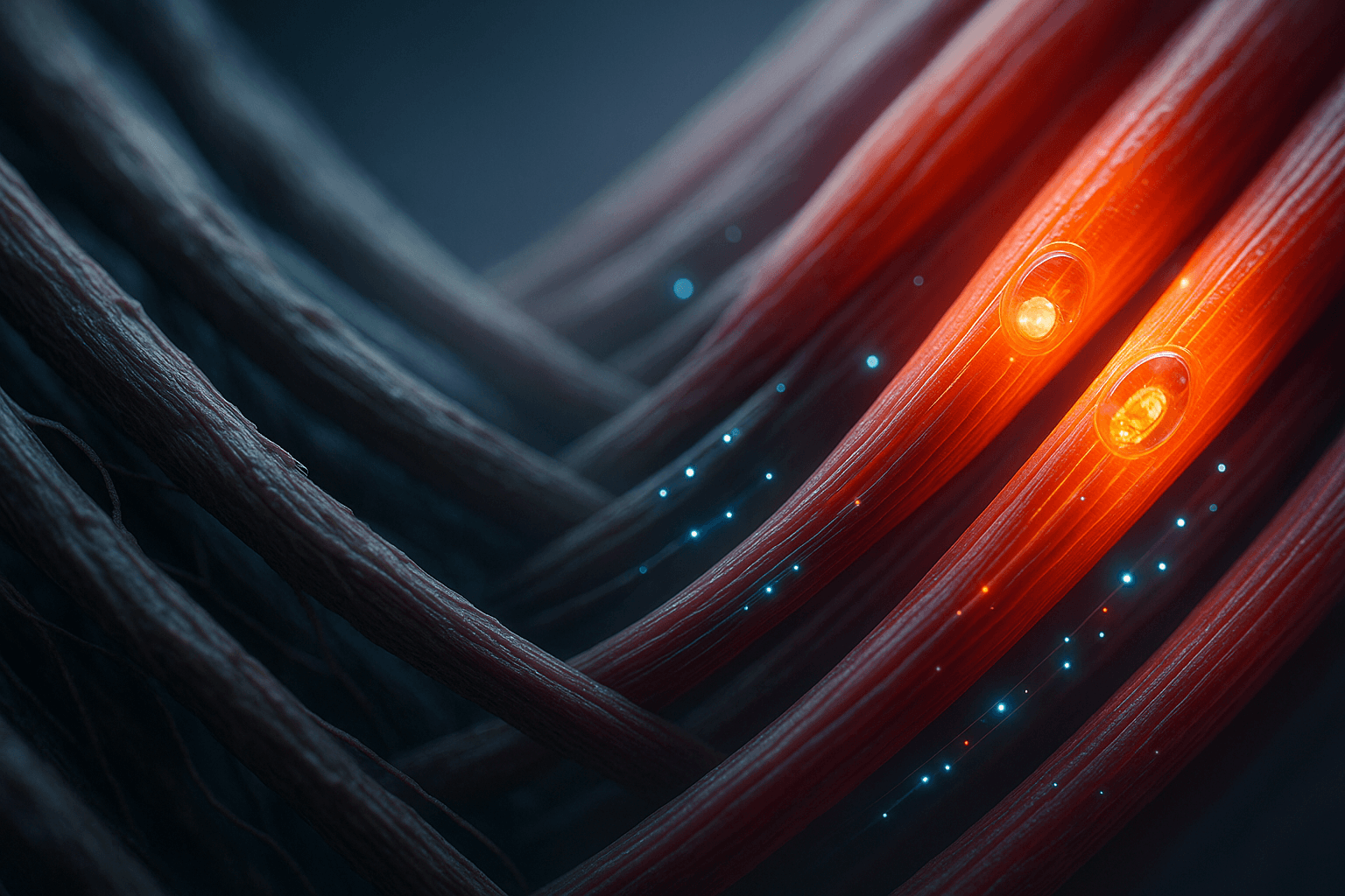 muscle aging cleanup system